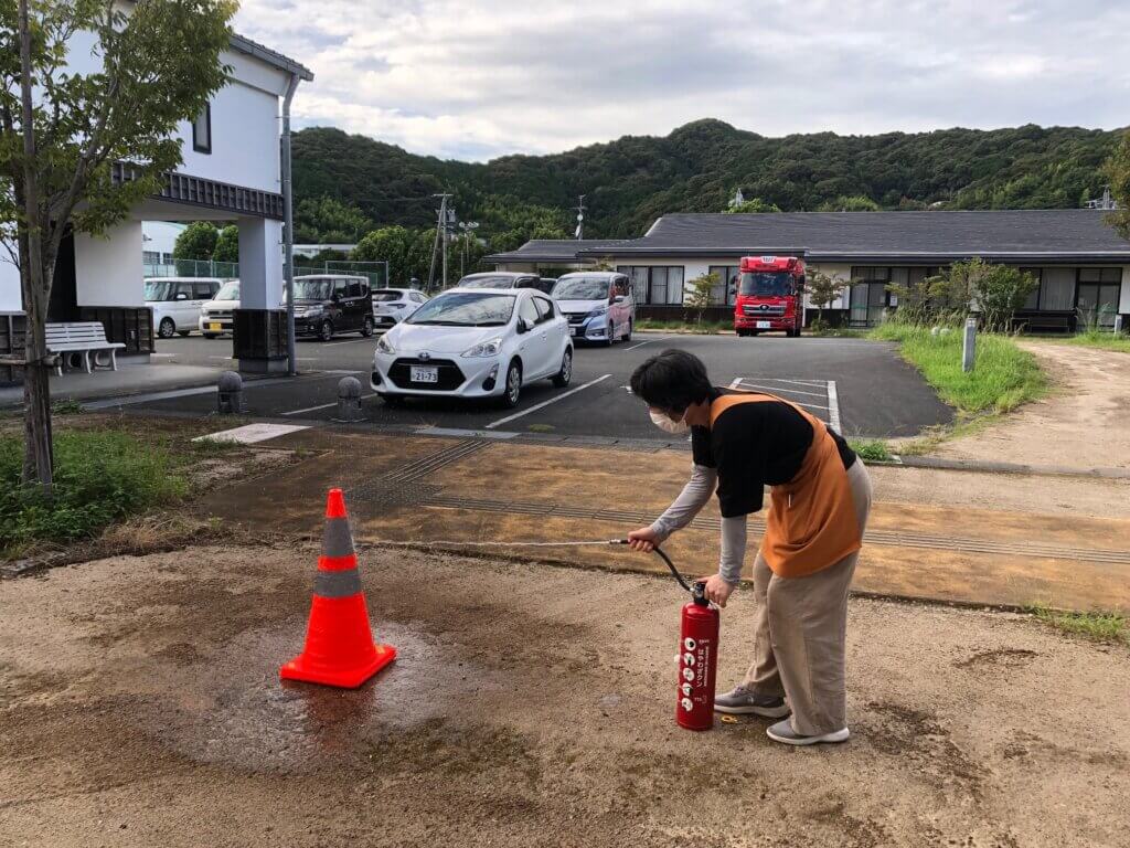 画像：【報告】消火訓練＆AED心肺蘇生訓練をおこないました