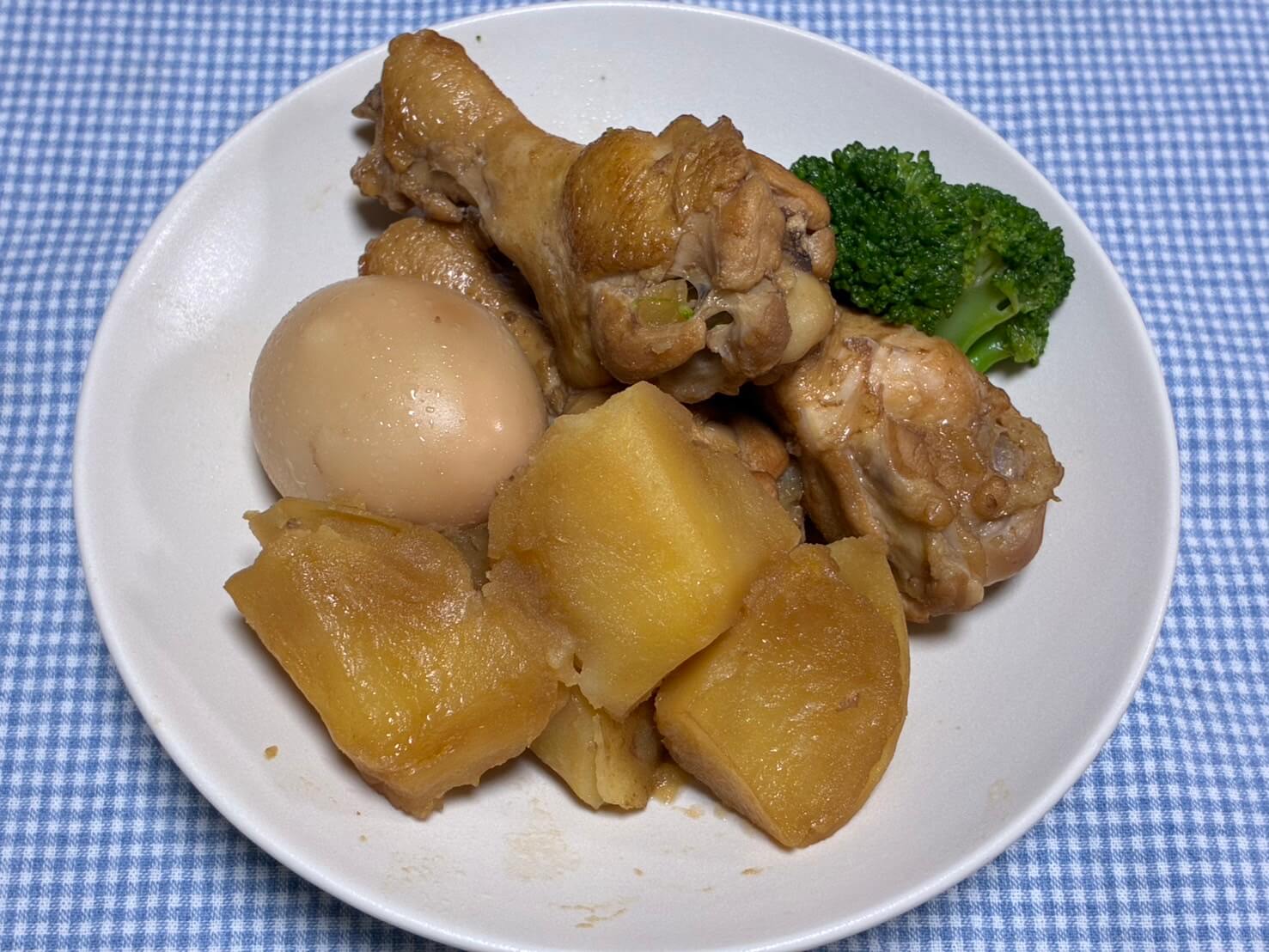 写真：新じゃがと手羽元のさっぱり煮